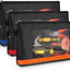 Bolsas herramientas 13pulg con cremallera 3 pzas