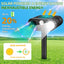 Repelente solar ultrasónico para ciervos y ardillas al aire libre