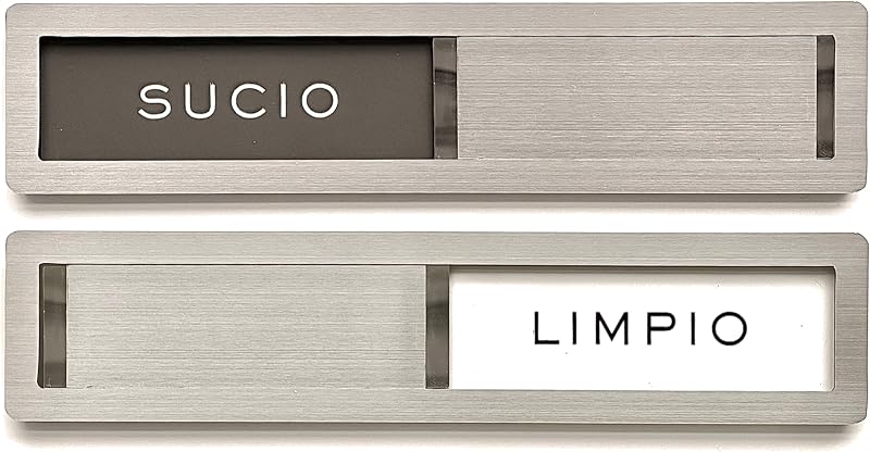 Imán lavavajillas acero inox 304 organizador cocina