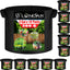Bolsas cultivo 2gal pack 10 con asas tela resistente