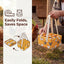 Cesta recolección huevos niños 9 bolsas acolchadas seguro