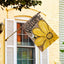 Bandera casa girasol 28x40" doble cara exterior