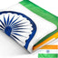 Bandera india bordada 3x5ft lona resistente con ojales latón