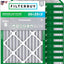 Filtro aire MERV 8 20x25x2 plisado HVAC 12 pzas