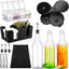 15 Pzas Accesorios Botella 32oz Plástico Cuello Largo