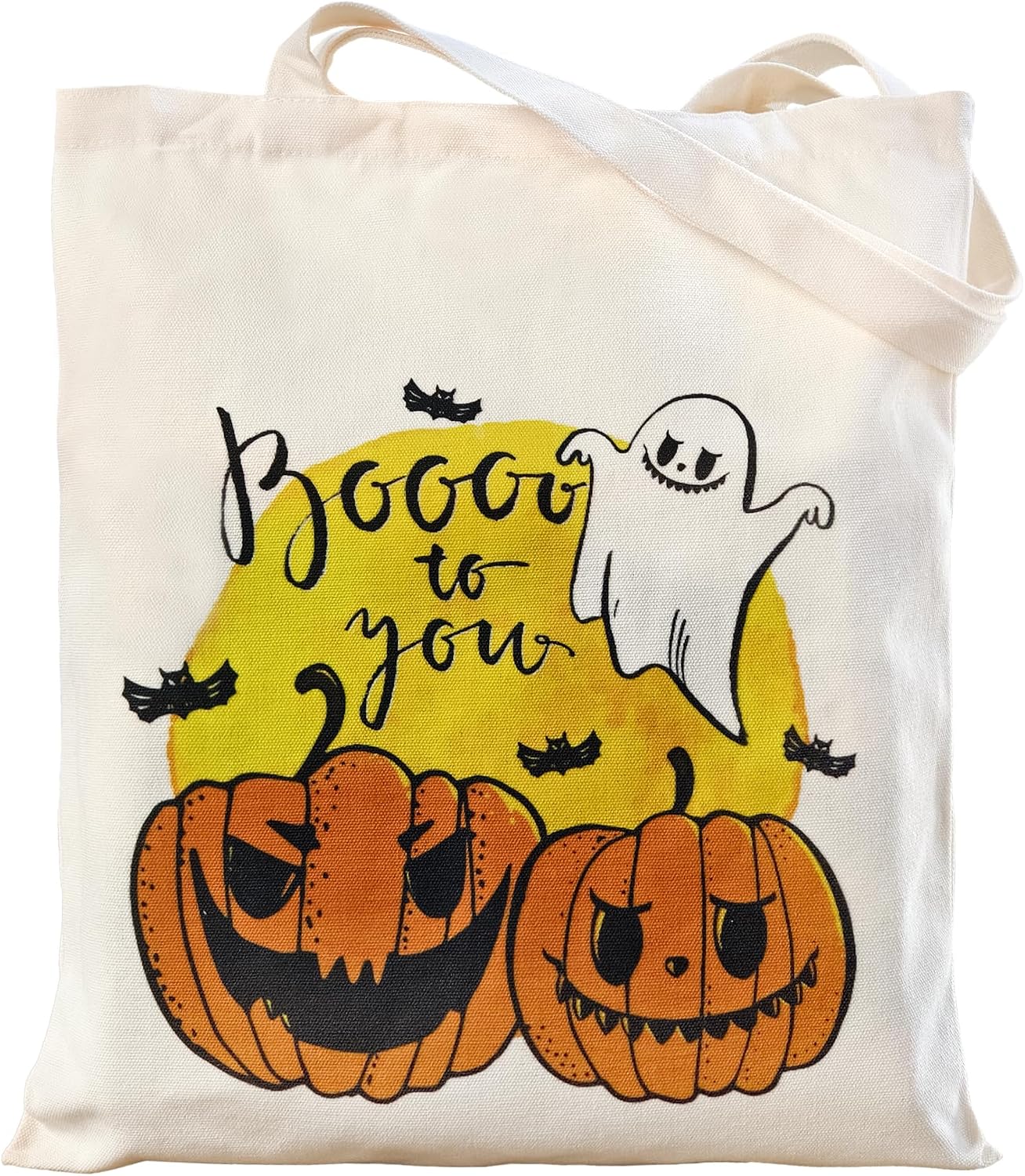 Bolsas lona Halloween reutilizables para trucos y regalos
