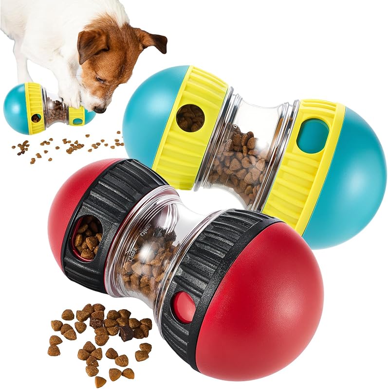 2 Pzas Alimentador Perros Dispensador Ajustable