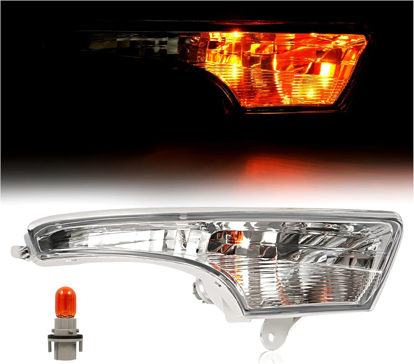 Luz giro derecha comp Altima 13-18 lente transparente