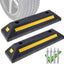 2 Topes Goma Resistentes con Reflectantes para Auto