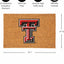 Tapete fibra coco Texas Tech 36x24pulg logotipo oficial