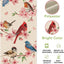 Mesa Camino Pájaros Flor Cerezo Arpillera