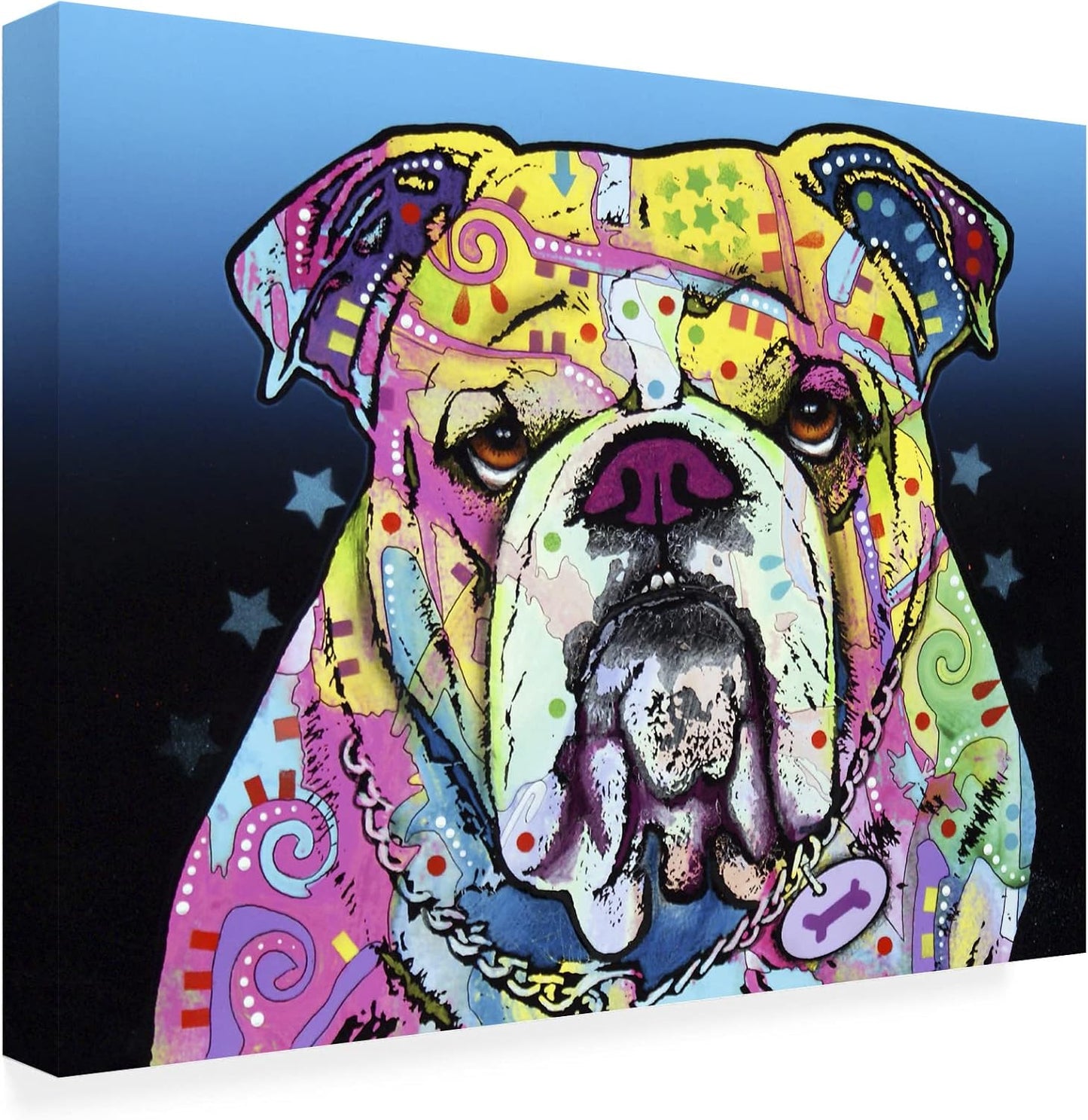 Lienzo exterior 'The Bulldog' Dean Russo 35x47