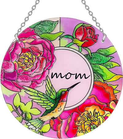 Adorno colgante colibrí para ventanas mujer día madre
