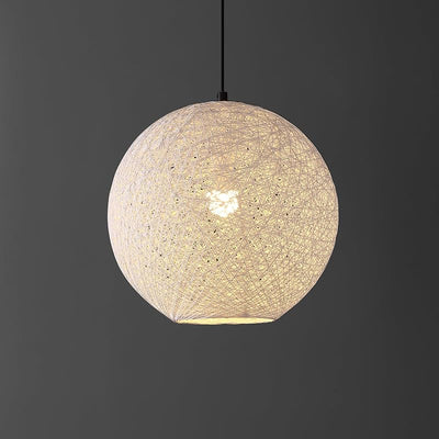 Lámpara colgante LED bohemia 16" isla cocina con sombra