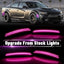 4 Kit lámparas señal giro Dodge Charger 2015-23 LED rosa