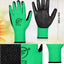 36 Pzas Guantes Jardinería Transpirables con Goma