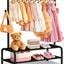 Perchero ropa niños 2 pisos tela mini