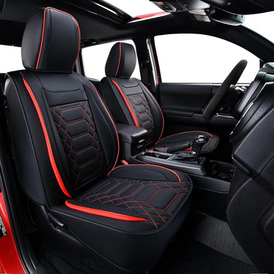 Fundas asiento cuero sintético Tacoma 2005-23 doble y cabina