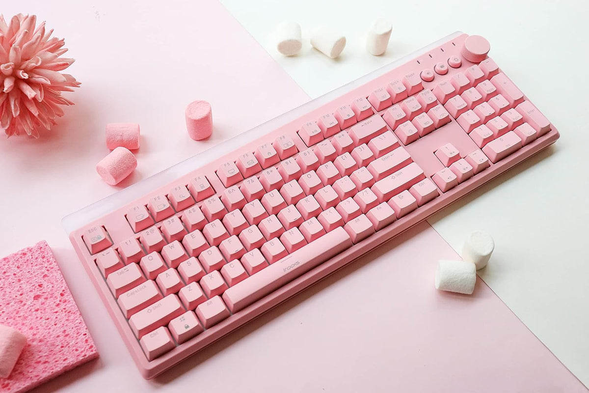 Teclado mecánico K71M RGB 107 teclas PBT USB-C