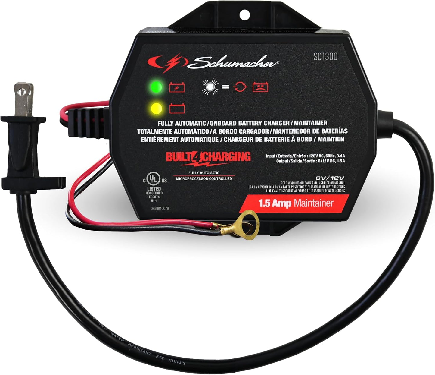 Cargador batería auto 3en1 6V/12V deportes potencia
