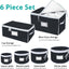 Set cajas acolchadas porcelana con divisores