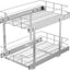 Organiz. armario 2 niveles 15x22" cajones cocina