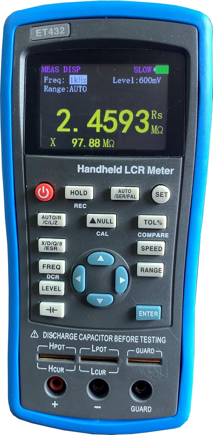 Probador inductancia capacitancia 5 dígitos ET432