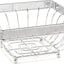 Cesta cuadrada encimera para frutas y verduras cromo