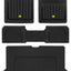 Alfombrillas coche set completo ajuste universal goma