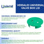 Tapa caja válvula aspersor 10" universal verde