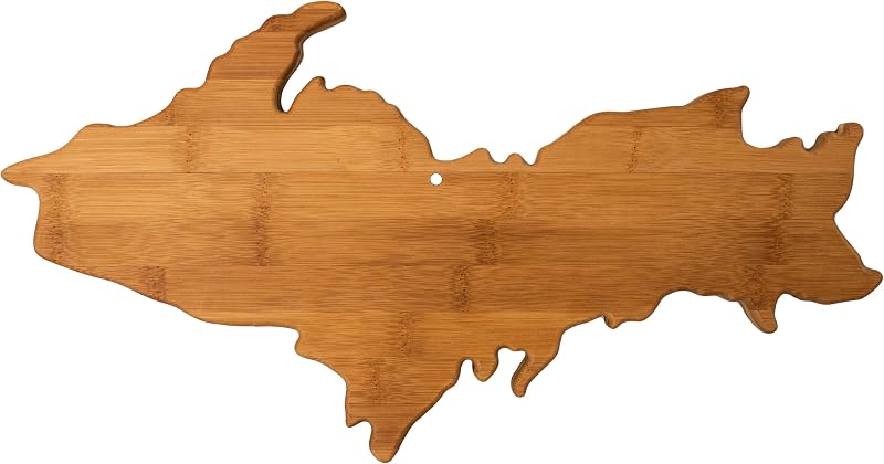 Tabla cortar servir bambú 100% modelo Alabama Marrón