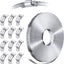 Abrazadera de banda acero inox 2.5-190pulg 50ft 12 sujetadores