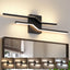 Luz tocador 24pulg espejo negro 5CCT 24W moderna