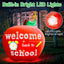 Decoración inflable regreso a la escuela 1.5m con 2 luces