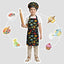 Set Delantal Chef Ajustable con Bolsillo 2026