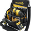 Bolsa herramientas electricista 27 bolsillos correa hombro