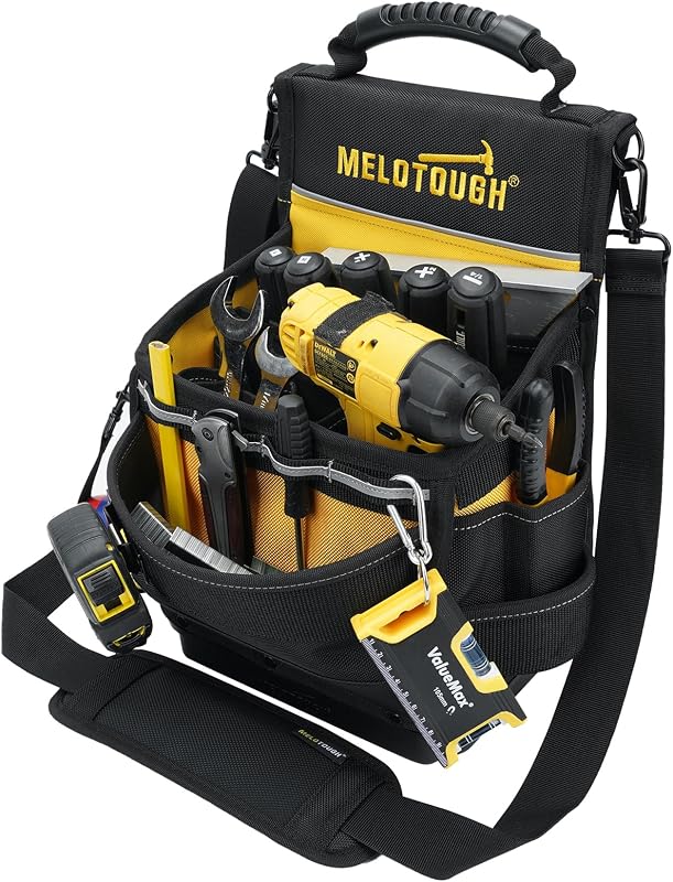 Bolsa herramientas electricista 27 bolsillos correa hombro