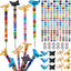 236 Pzas Estaca Jardín DIY Varas Hadas 12 Tapones Cristal