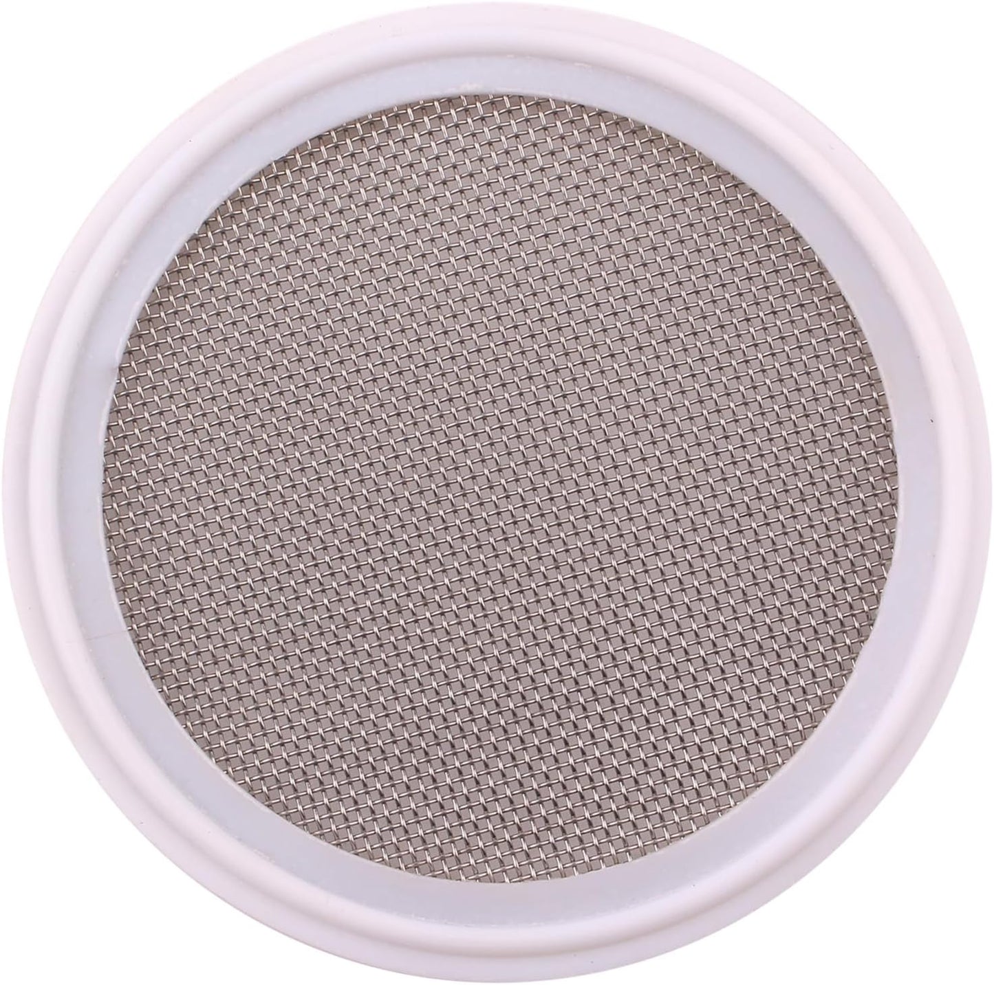 Junta sanitaria PTFE 3" acero inox con pantalla trébol triple