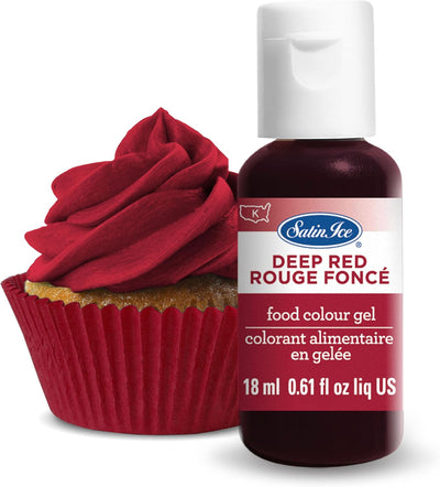 Gel colorante alimenticio 0.61oz rojo profundo