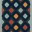 Alfombra Sarstoon 2x6ft 1" Carbón/Azul Marino