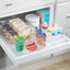 Contenedor apilable transparente para cocina y despensa