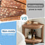 Taburete ducha de esquina impermeable con pies