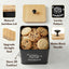 Tarro galletas tapa hermética de bambú para cocina