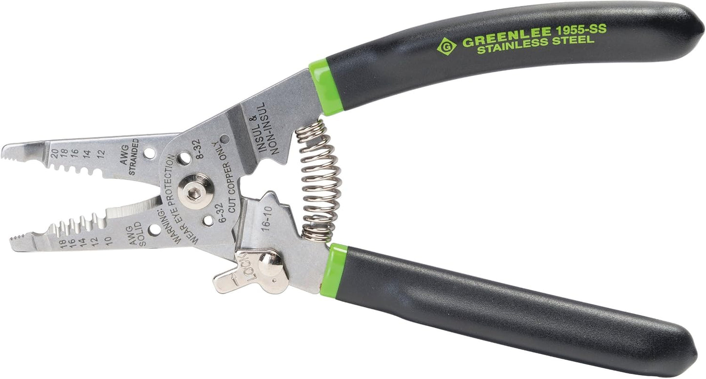 Herramienta combinada acero inox con resorte 1927-SS