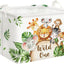 Cesta plegable para bebé con elefante koala jirafa selva