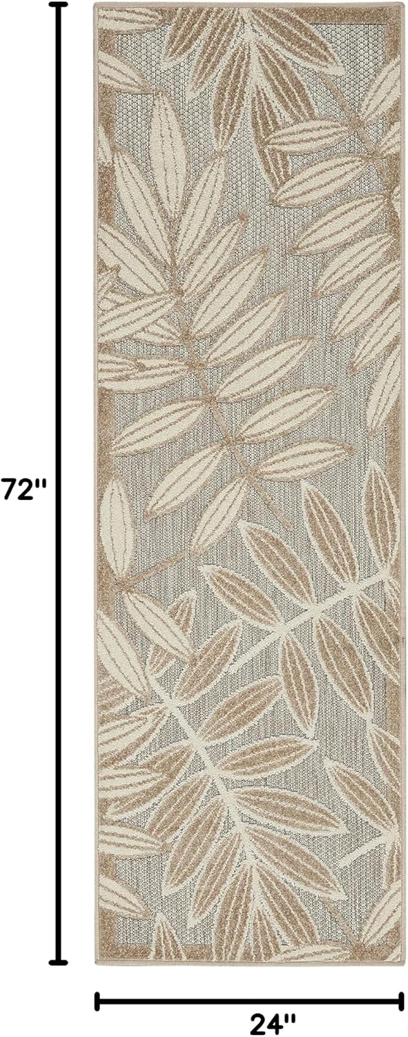 Alfombra interior exterior color gris