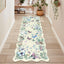 Alfombra pasillo 2x6ft antiderrap color beige bohemio