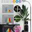 Luz LED crecimiento plantas interior 3 modos ajustable