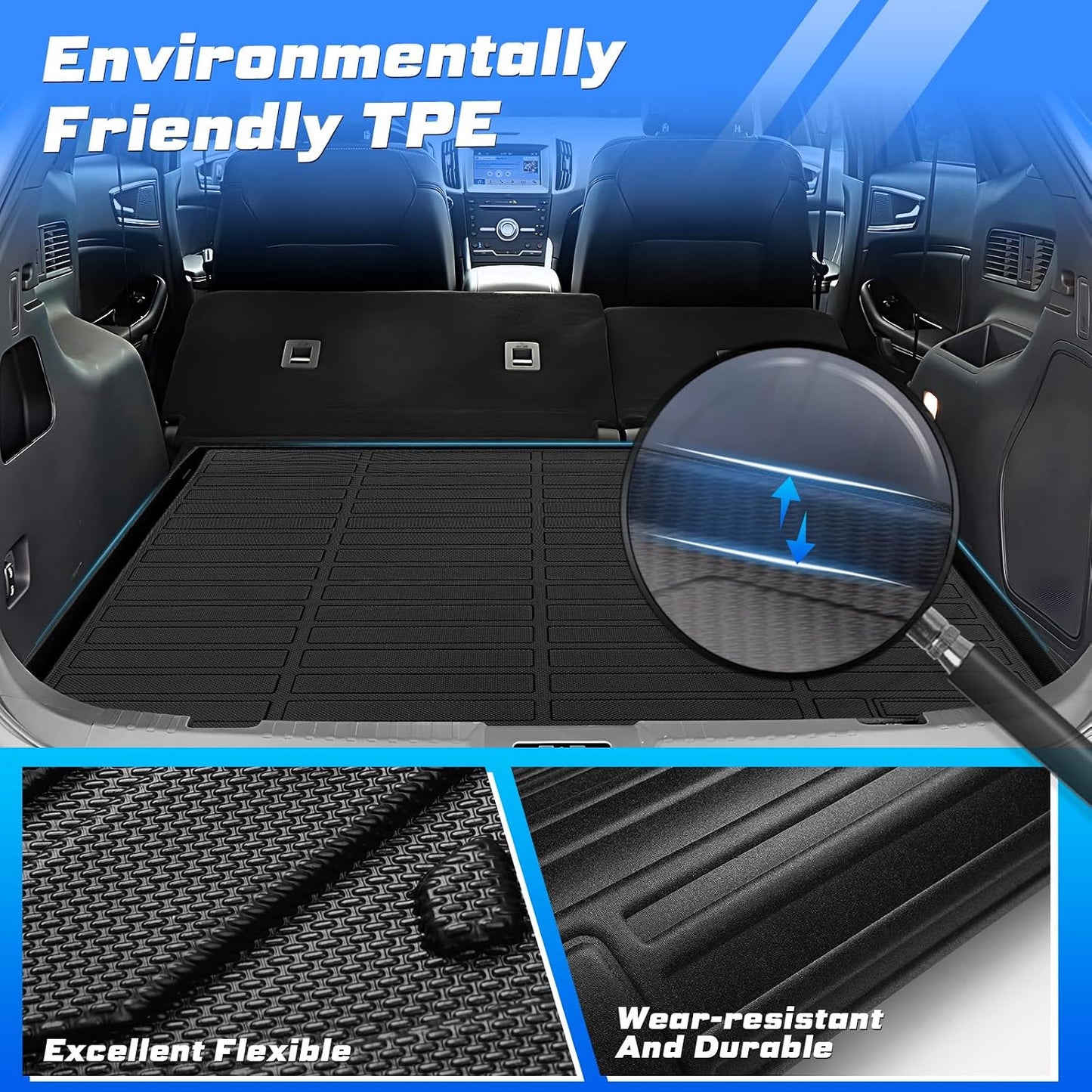 Forro carga Ford Edge 15-25 5 asientos impermeable